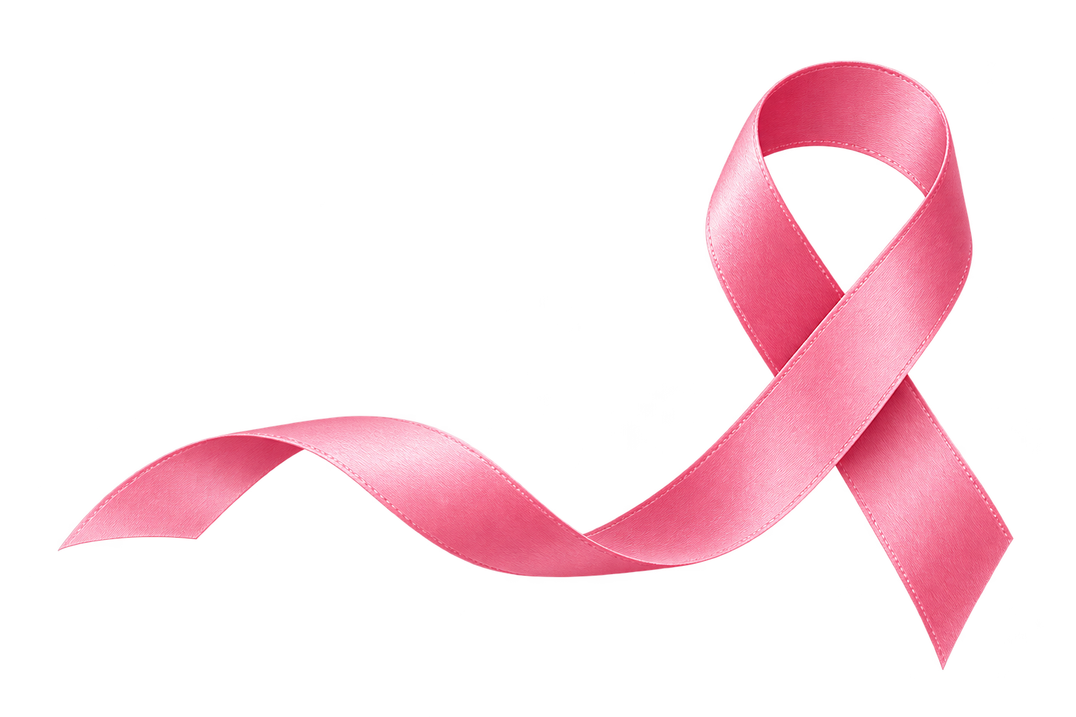 Laço rosa de conscientização